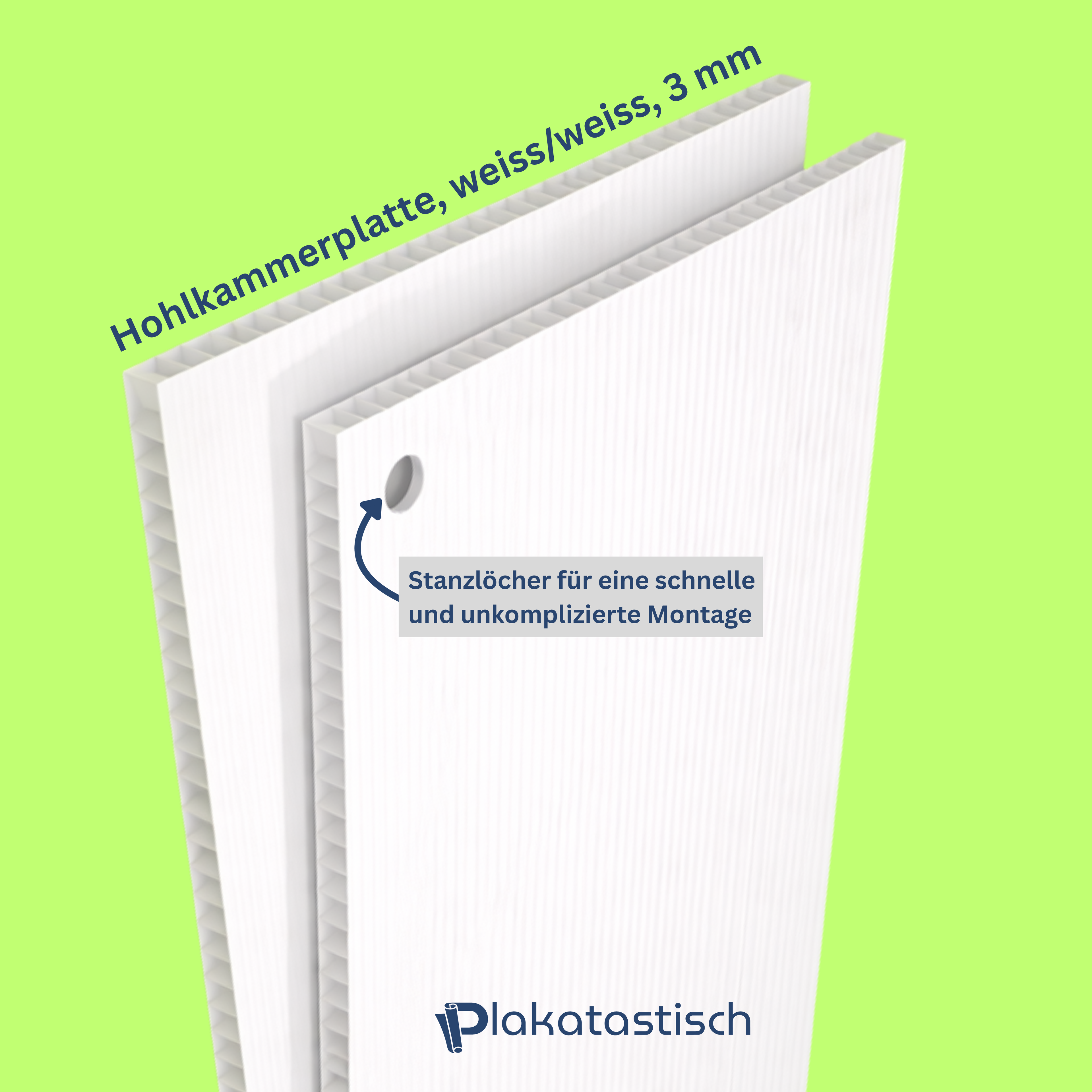 Hohlkammerplakat A0 (84.1 cm x 118.9 cm)